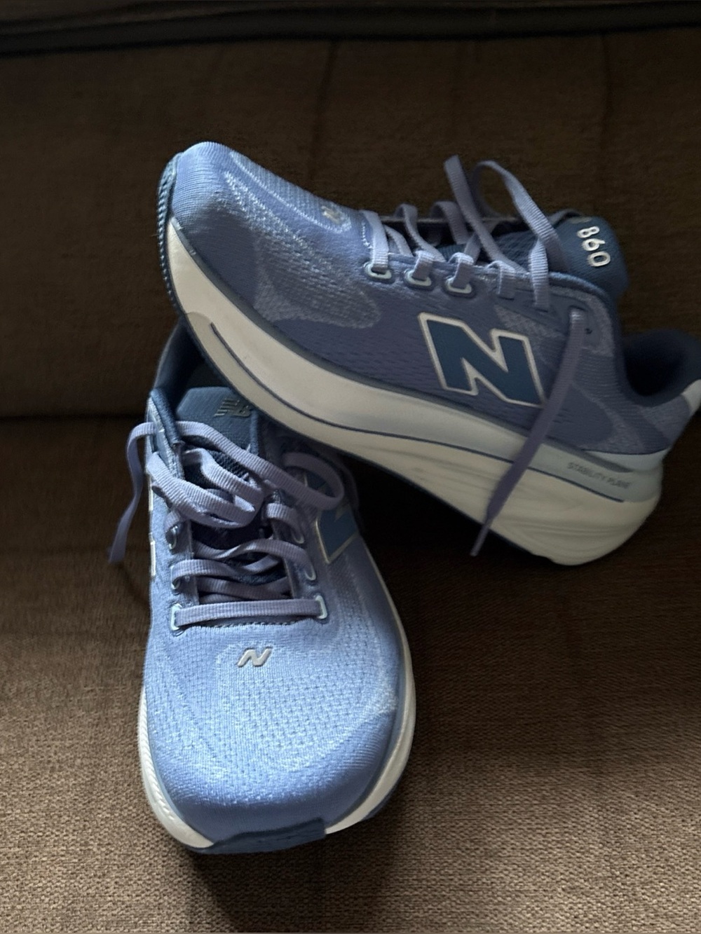 New Balance 860 Women Fresh Foam X Running Sneakers Bluish Purple 8 NEW